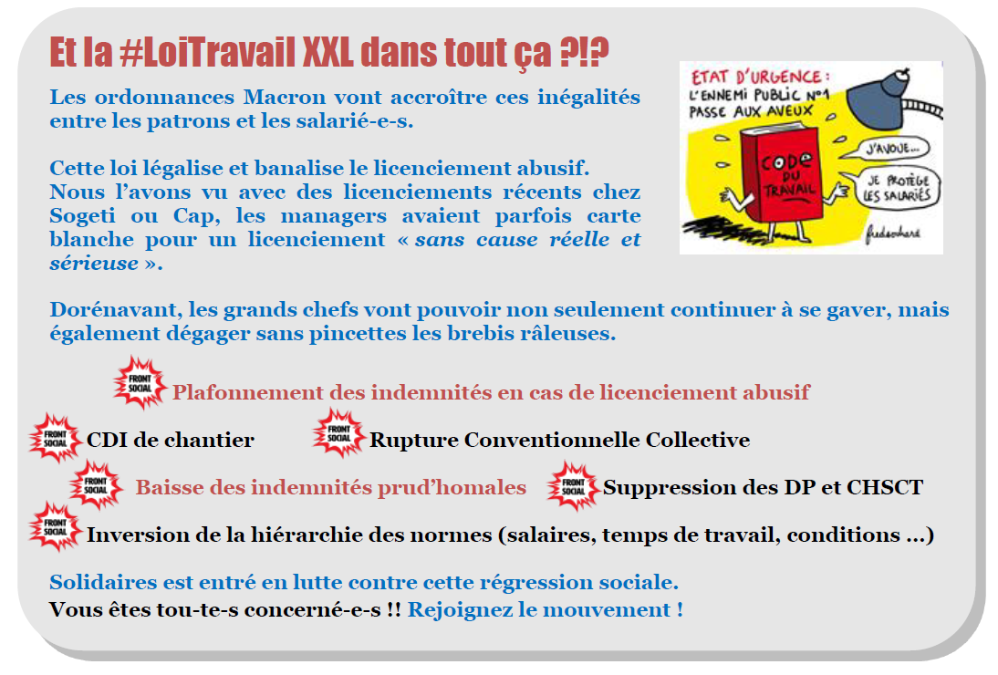 rappel sur la loi travail.